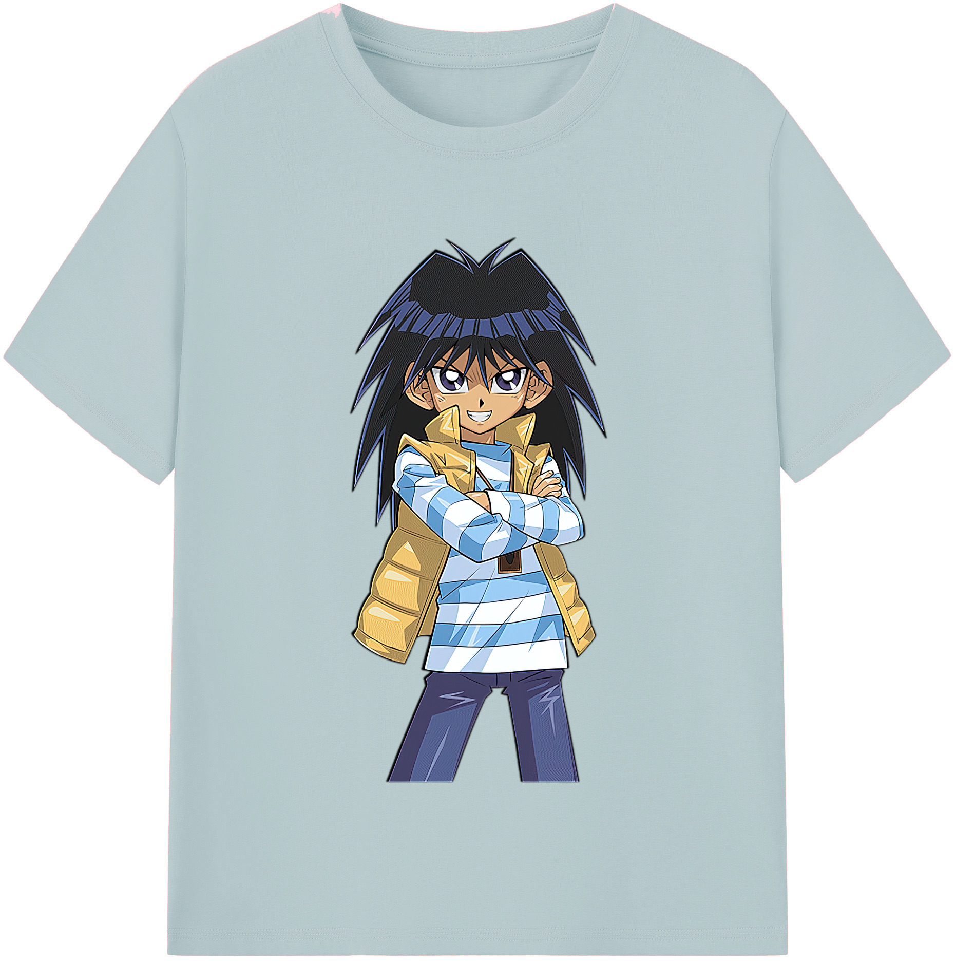 （画像用） 遊☆戯☆王 Yu-Gi-Oh! 綿100％半袖Tシャツ（フロントプリント）